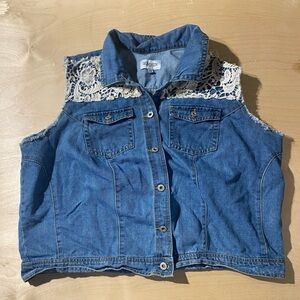 Revolt Blue Denim Jacket Vest 3X (PH)